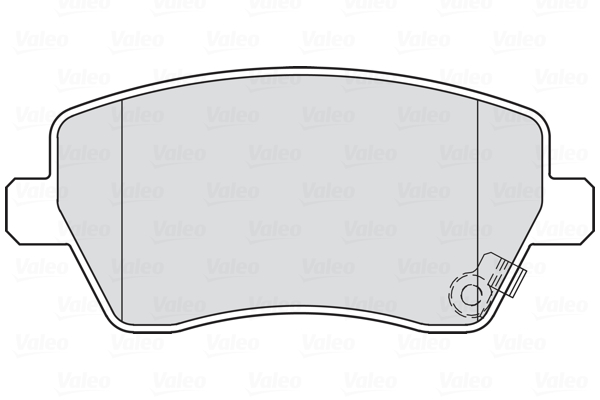 Placute frana VALEO 301847