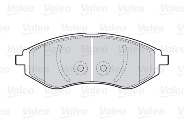 Placute frana VALEO 301644