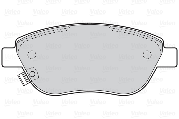 Placute frana VALEO 302069