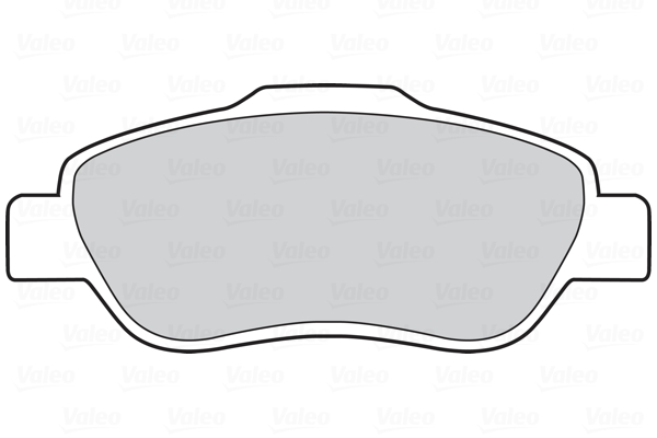 Placute frana VALEO 301696