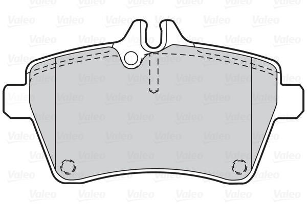 Placute frana VALEO 302052
