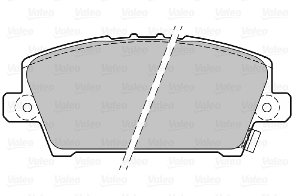 Placute frana VALEO 301803