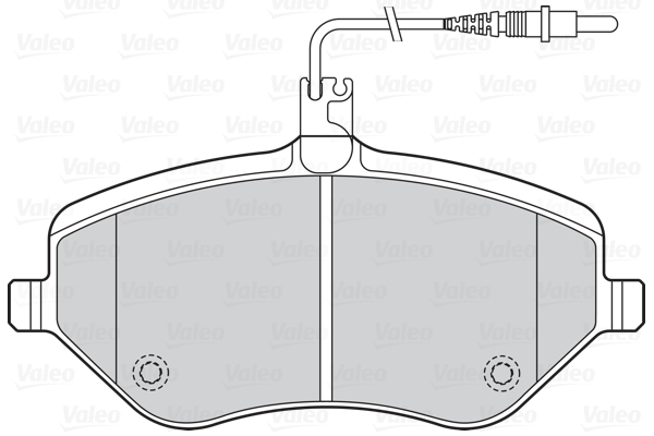 Placute frana VALEO 302131