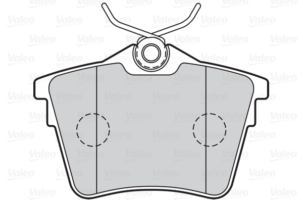 Placute frana VALEO 301664