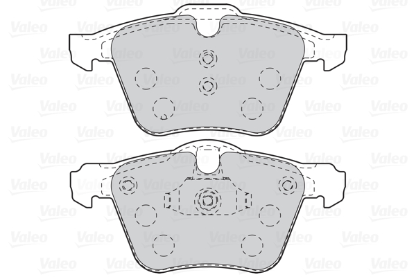 Placute frana VALEO 302106