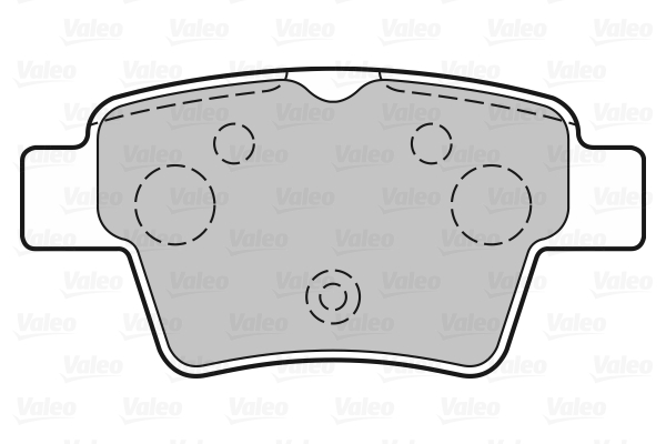 Placute frana VALEO 301702