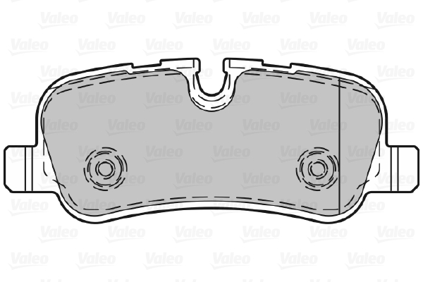 Placute frana VALEO 598742