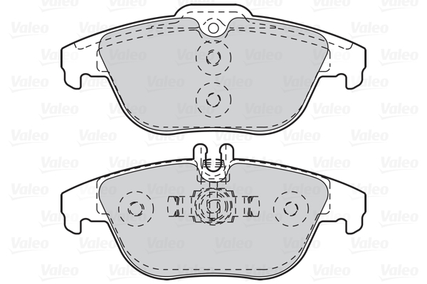 Placute frana VALEO 302121