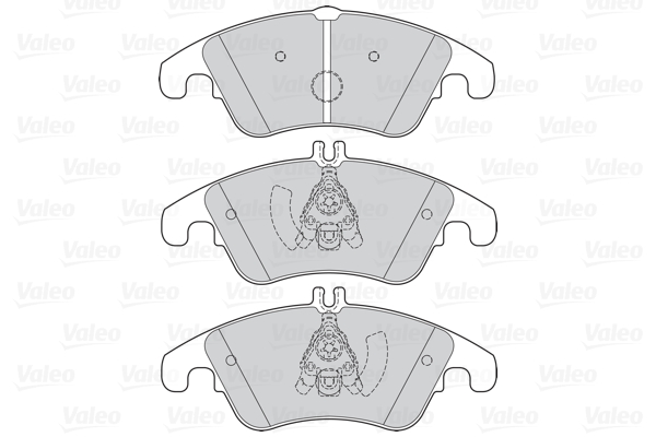 Placute frana VALEO 302160