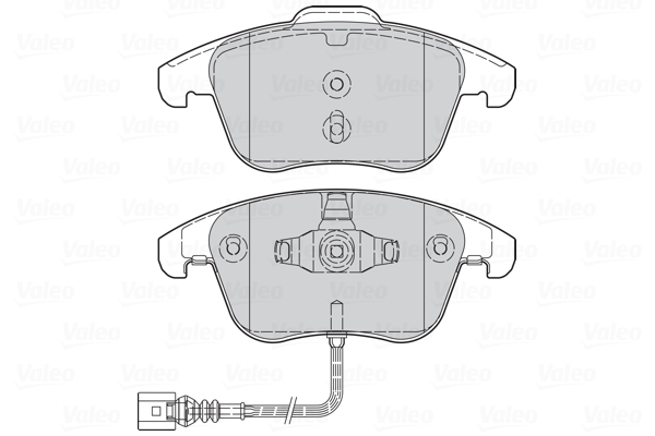 Placute frana VALEO 302261
