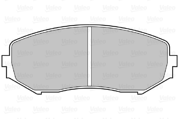 Placute frana VALEO 301877