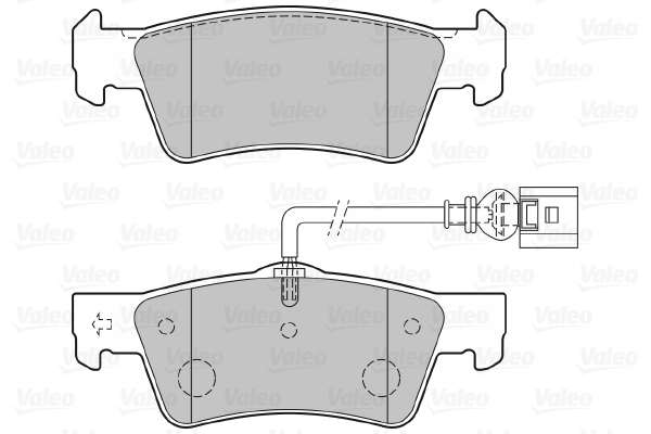 Placute frana VALEO 301946