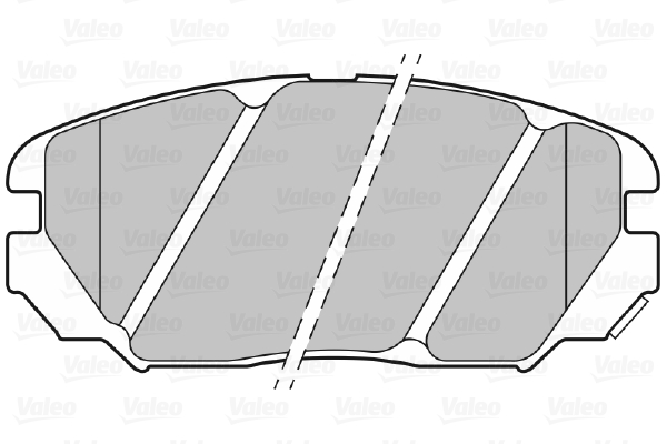 Placute frana VALEO 301348