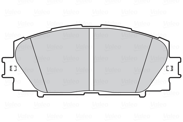 Placute frana VALEO 302334
