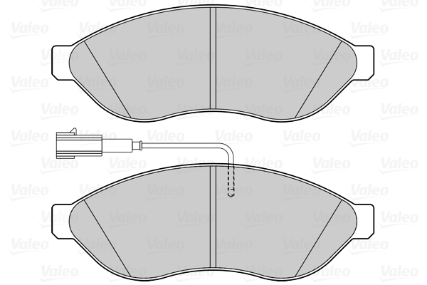 Placute frana VALEO 302263