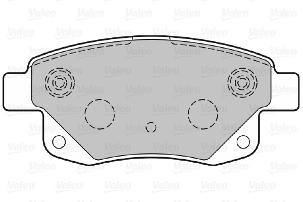 Placute frana VALEO 301738
