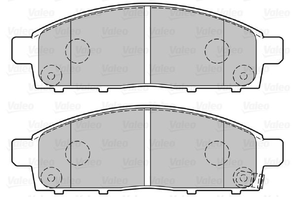 Placute frana VALEO 301893