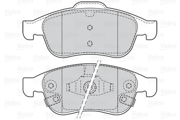 Placute frana VALEO 302207