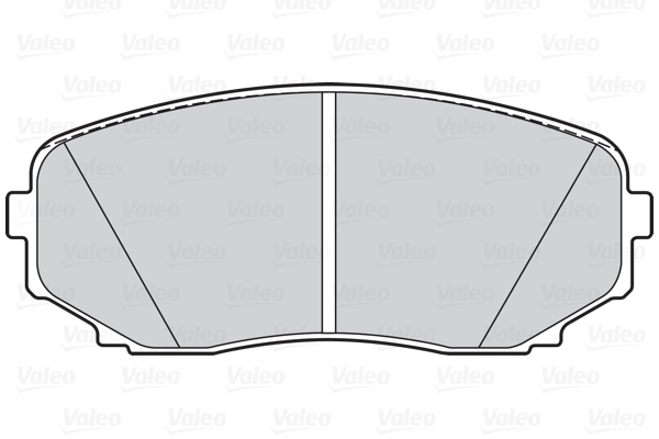 Placute frana VALEO 302149