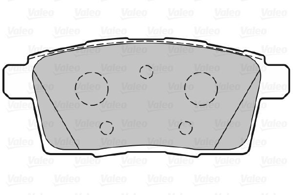 Placute frana VALEO 301336