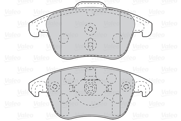 Placute frana VALEO 302099