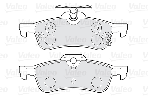 Placute frana VALEO 301028