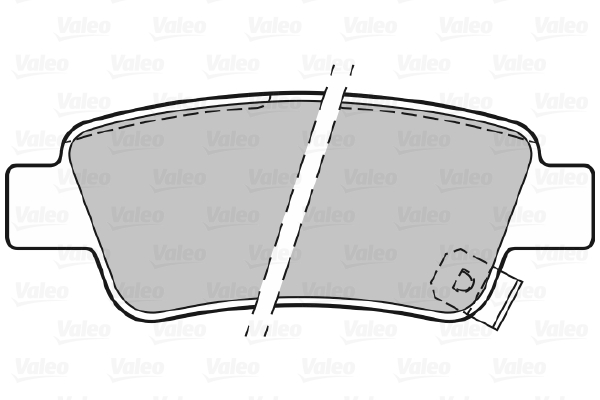 Placute frana VALEO 301039