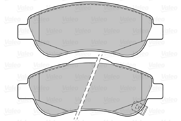Placute frana VALEO 301901