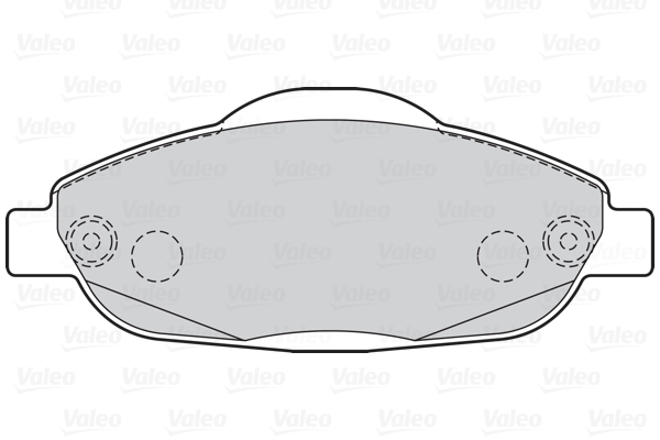 Placute frana VALEO 302215