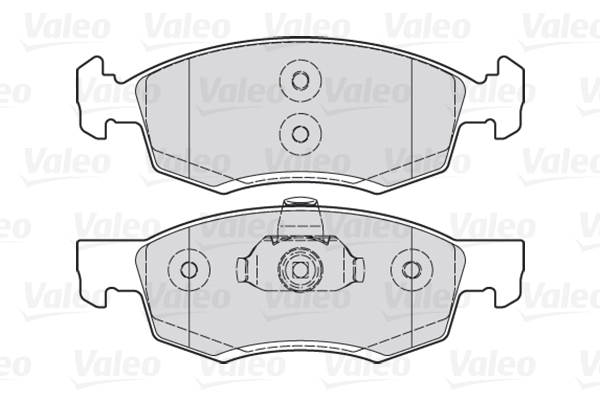 Placute frana VALEO 301017