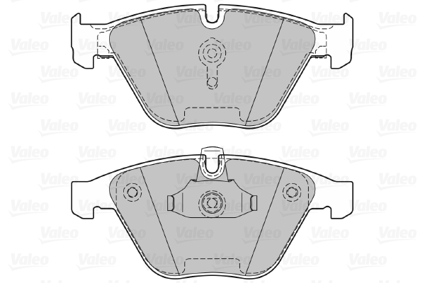 Placute frana VALEO 601357