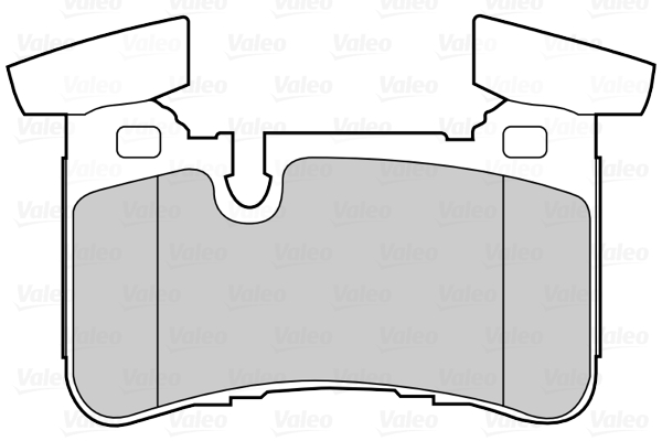 Placute frana VALEO 302225