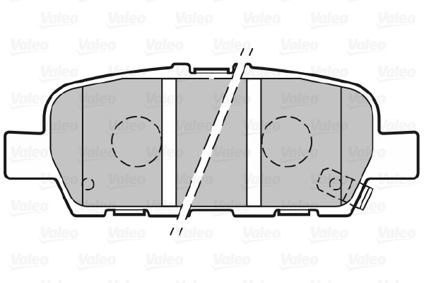 Placute frana VALEO 301148