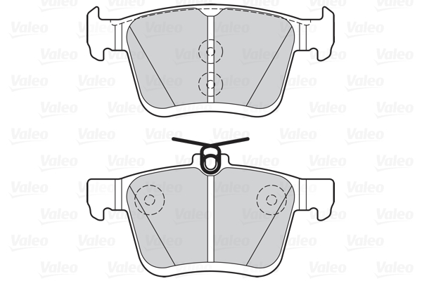 Placute frana VALEO 302146