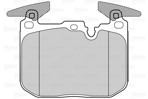 Placute frana VALEO 302267