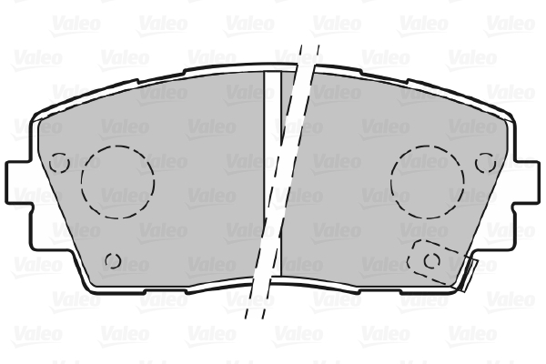Placute frana VALEO 301299