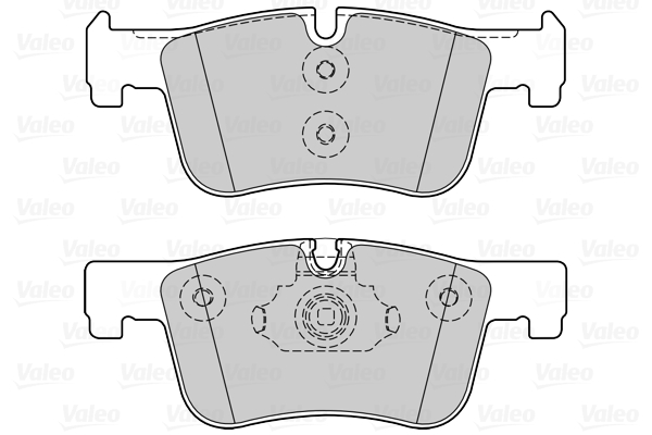 Placute frana VALEO 302269