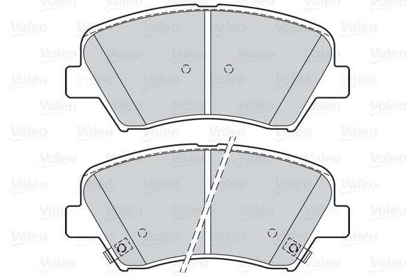 Placute frana VALEO 302139