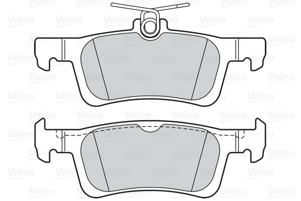 Placute frana VALEO 302161