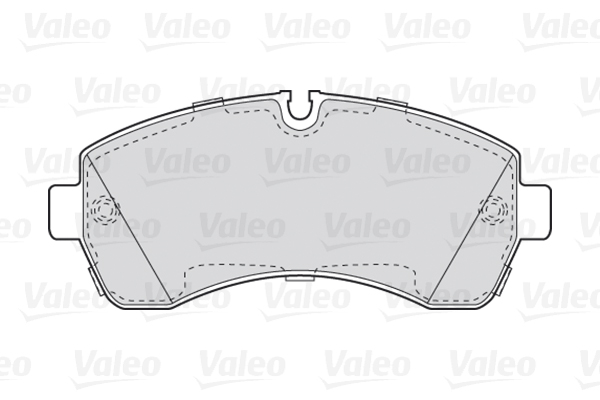 Placute frana VALEO 301881
