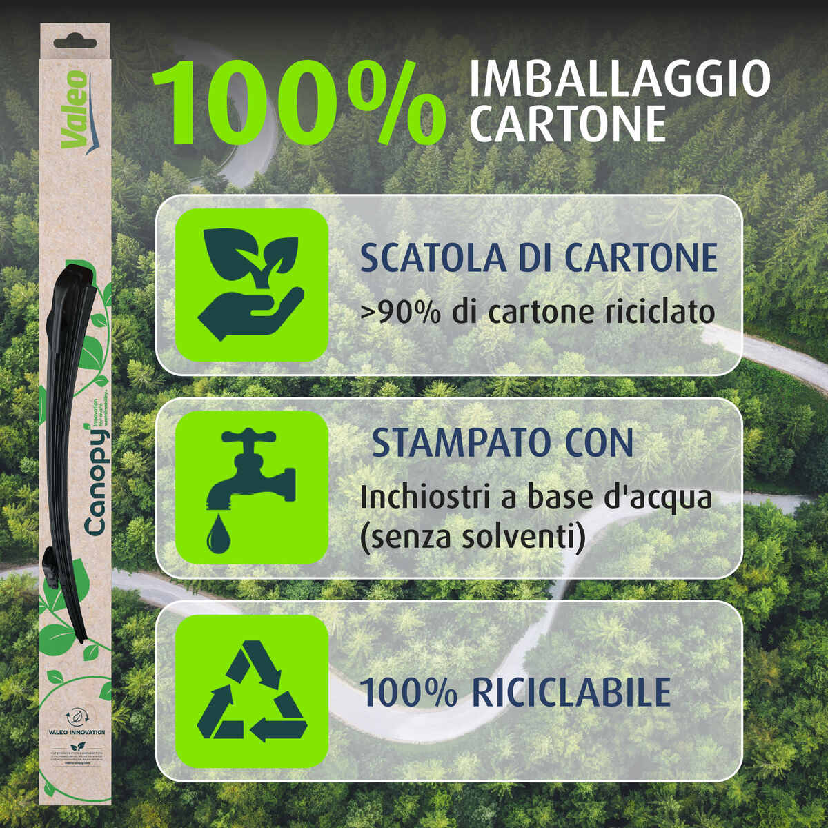 Lamela stergator VALEO 583906
