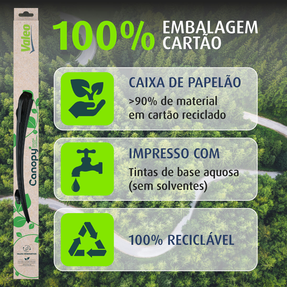 Lamela stergator VALEO 583906