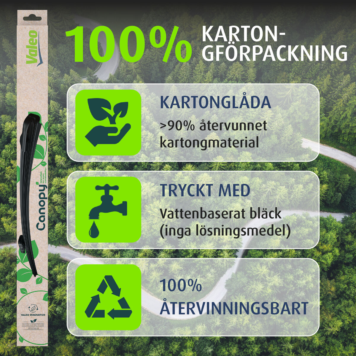 Lamela stergator VALEO 583906