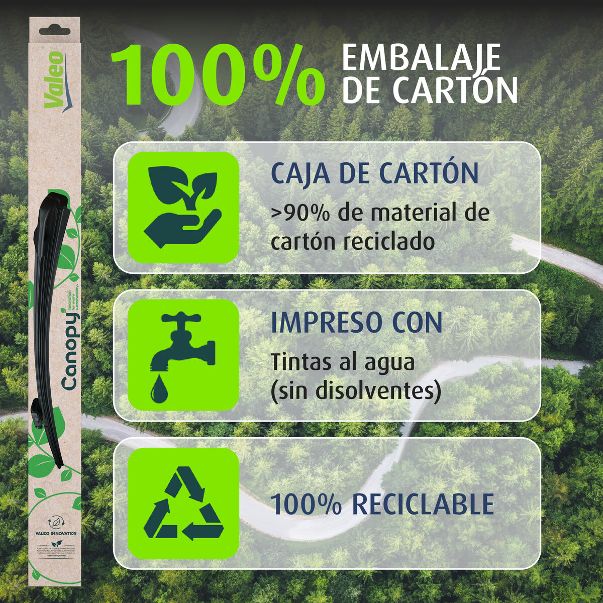 Lamela stergator VALEO 583906