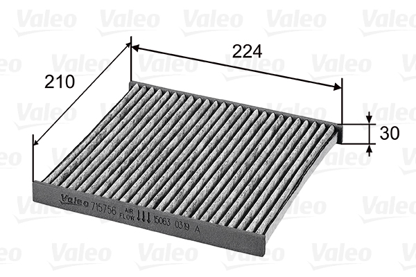 Filtru polen VALEO 715756