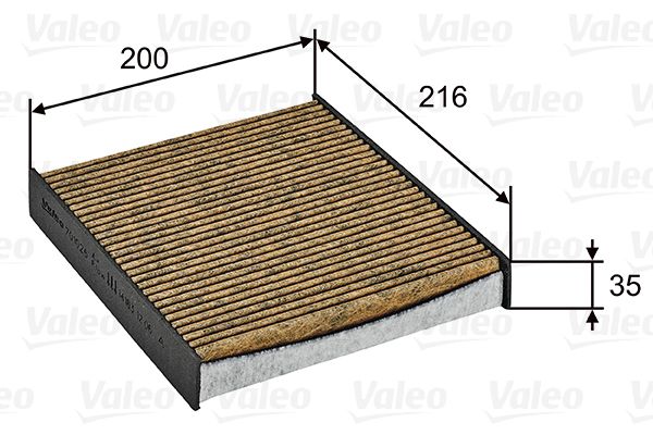 Filtru polen VALEO 701026