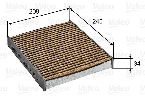 Filtru polen VALEO 701027