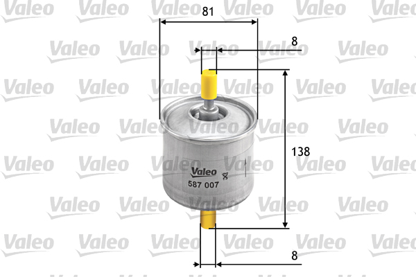 Filtru combustibil VALEO 587007