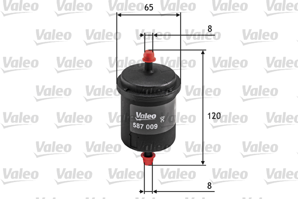 Filtru combustibil VALEO 587009