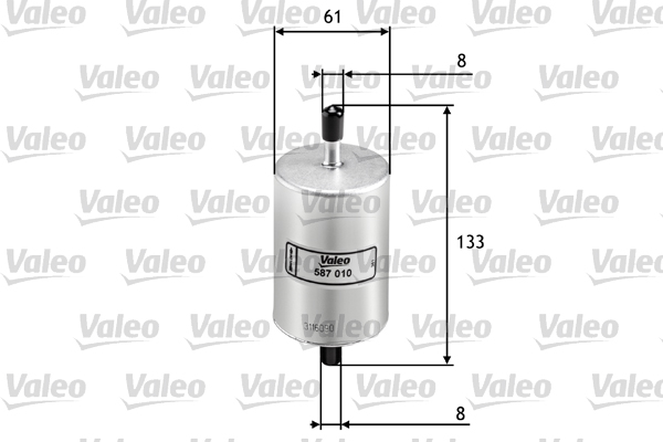 Filtru combustibil VALEO 587010